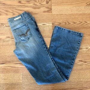 LEI Classic Blue Jeans Sophia hipster flare y2k